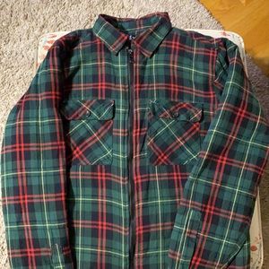 Men’s Flannel Jacket/Shirt lined